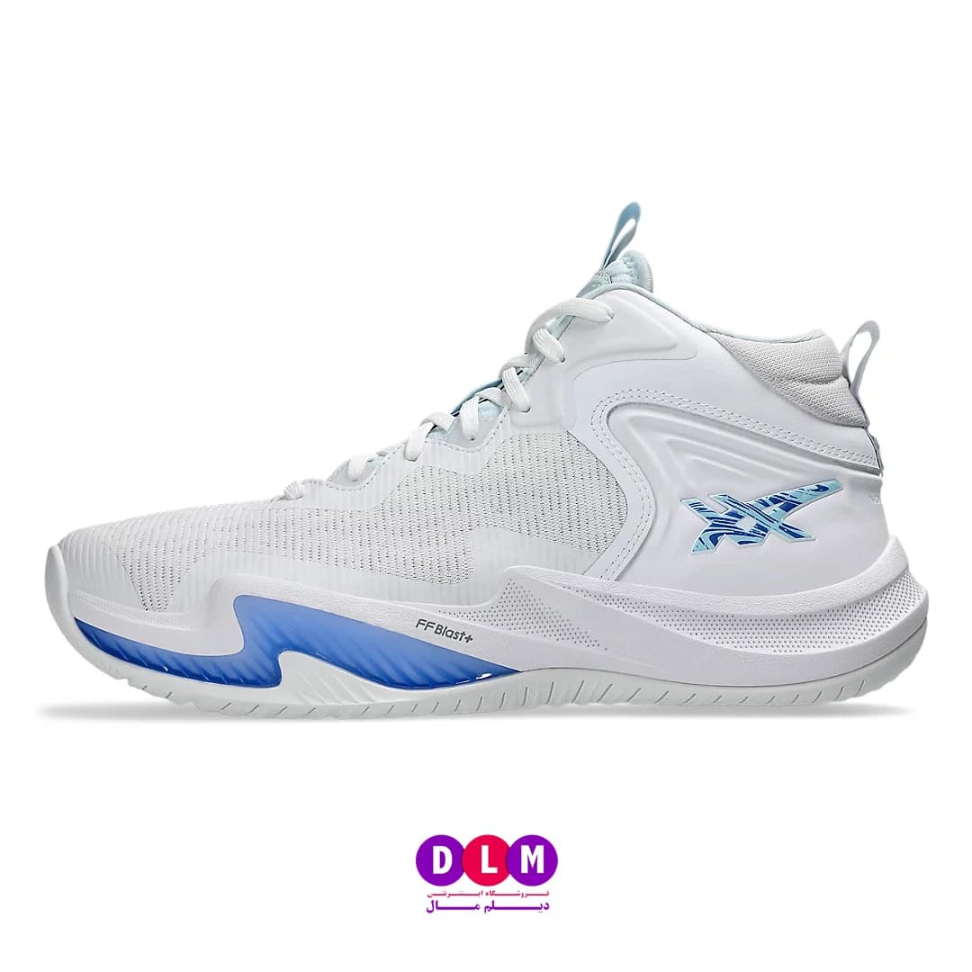 کفش والیبال آسیکس نوا سورج 3 رنگ سفید آبی – Asics Nova Surge 3 — تصویر ۱۱
