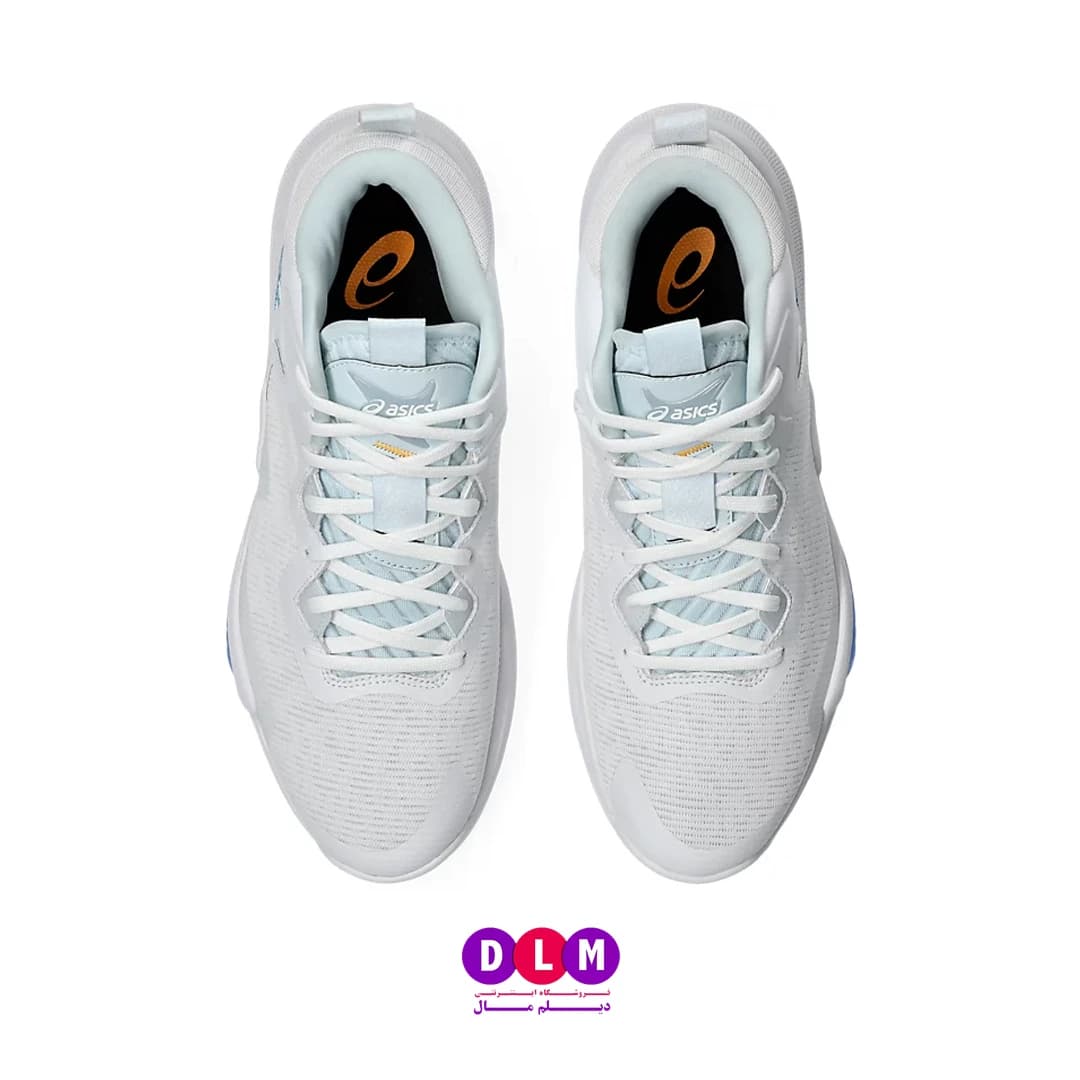 کفش والیبال آسیکس نوا سورج 3 رنگ سفید آبی – Asics Nova Surge 3 — تصویر ۶