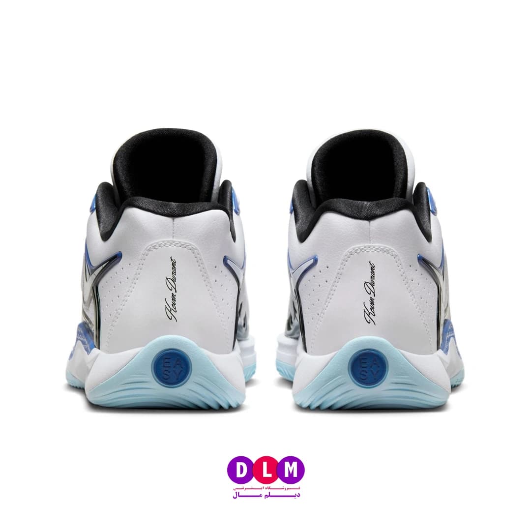 کفش بسکتبال نایکی کِی دی 17 رنگ سفید آبی – Nike kd17 blue — تصویر ۴