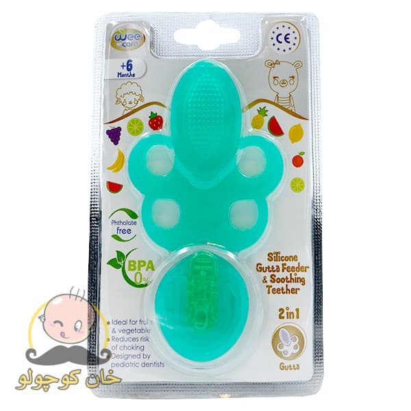 دندانگیر عصاره خوری سیلیکونی وی کر Wee care — تصویر ۲
