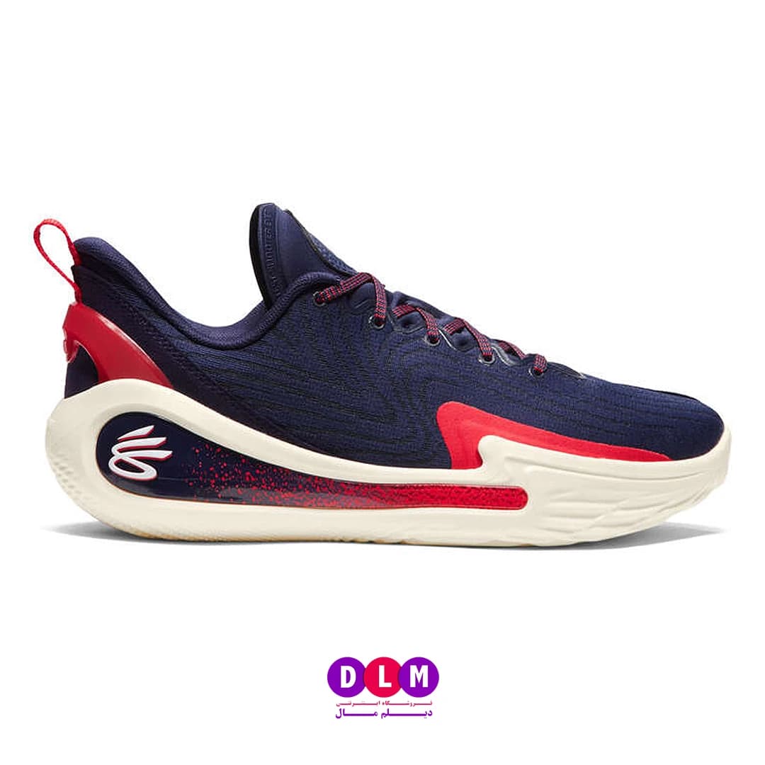 کفش بسکتبال کری 12 رنگ سورمه ای- Under Armour Curry 12 — تصویر ۲