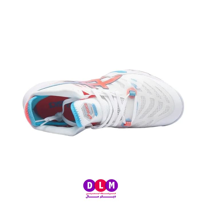 کفش والیبال آسیکس متارایز طرح آبی آتشی – Asics Metarise — تصویر ۵