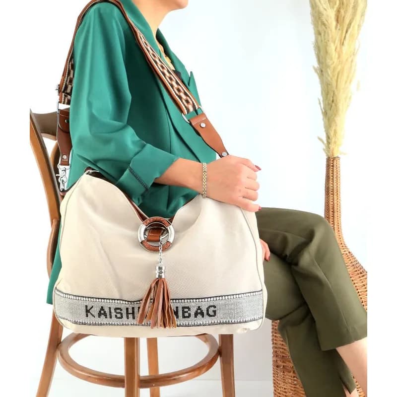 کیف ورنی پوست‌ماری برند KAISHILAN وارداتی — تصویر ۶