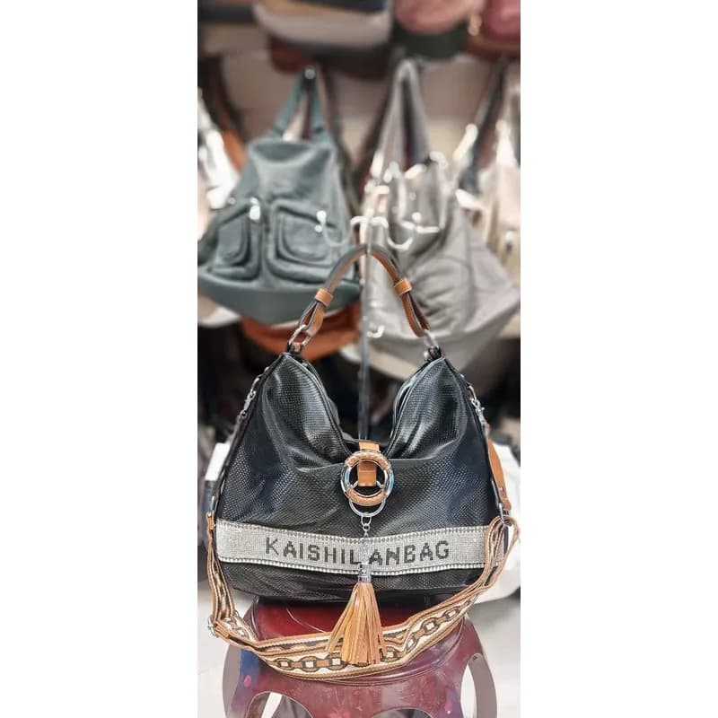 کیف ورنی پوست‌ماری برند KAISHILAN وارداتی — تصویر ۱۰