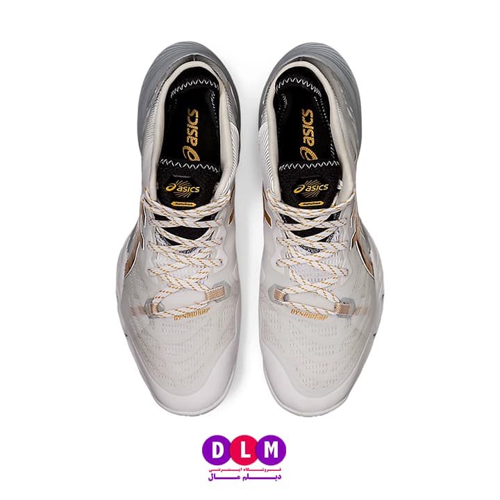کفش والیبال آسیکس متارایز رنگ سفید طلایی – Asics Metarise — تصویر ۵