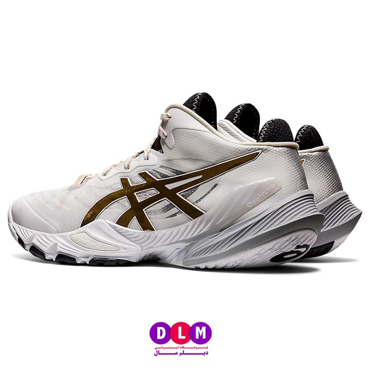 کفش والیبال آسیکس متارایز رنگ سفید طلایی – Asics Metarise — تصویر ۴