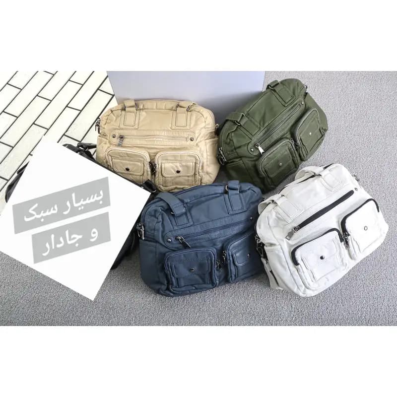 کیف اورجینال چرم‌ سنگشور وارداتی — تصویر ۷