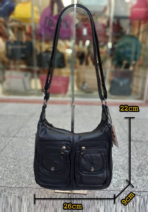 کیف چرم سنگشور کوچک وارداتی (موجود) — تصویر ۳