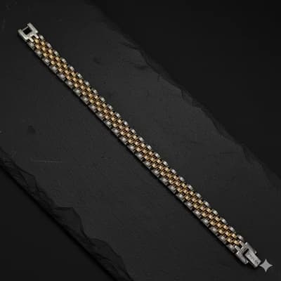 دستبند استیل مردانه Rolex