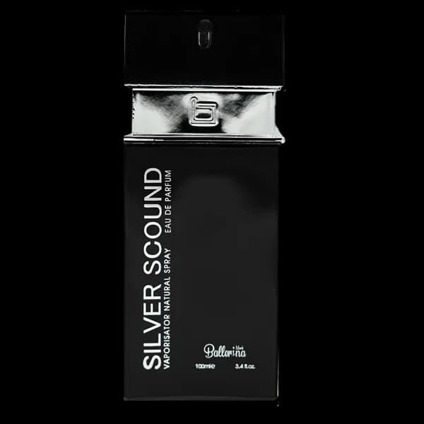 ادو پرفیوم مردانه بالرینا مدل سیلور اسکاند Silver Scound حجم 100 میلی لیتر — تصویر ۳