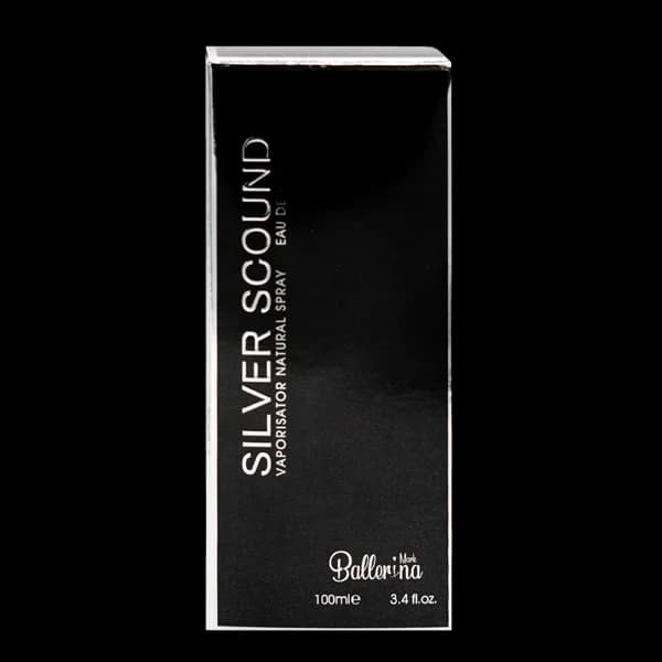 ادو پرفیوم مردانه بالرینا مدل سیلور اسکاند Silver Scound حجم 100 میلی لیتر — تصویر ۷