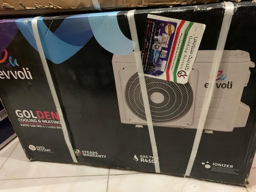 کولر گازی ایوولی 12000 مدل EVCIS-12K-MD-1 ا Evvoli Air Conditioner 12000 Wall EVCIS-12K-MD — تصویر ۶