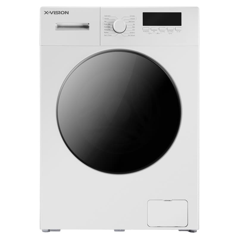 ماشین لباسشویی ایکس ویژن مدل TE62-ASBL ظرفیت 6 کیلوگرمی اینورتر X.VISION WASHING MACHINE