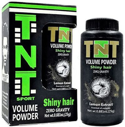 تی ان تی اسپرت پودر حالت دهنده و حجم دهنده براق Tnt Sport Shiny Hair Powder 25Gr