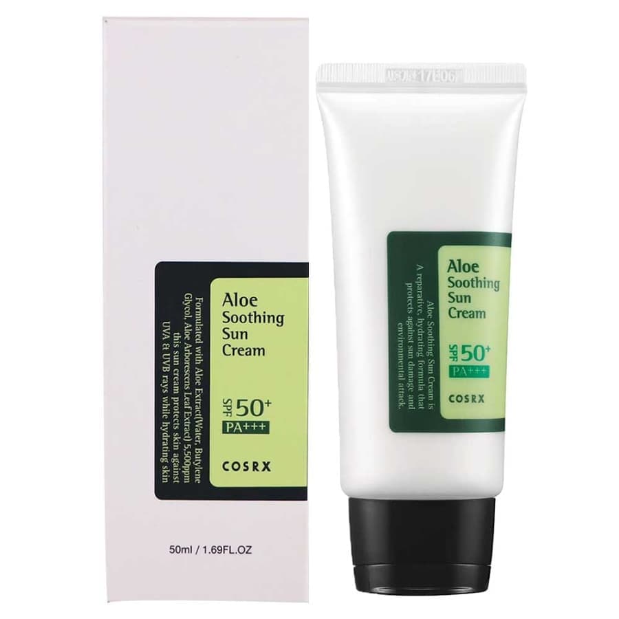 کرم ضد آفتاب کوزارکس SPF50 عصاره آلوئه ورا 50ml — تصویر ۳
