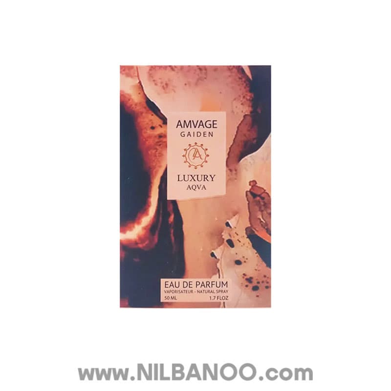 امواج گایدنس لاکچری آکوا ادکلن زنانه AMVAGE GAIDEN LUXURY AQVA 50ML — تصویر ۵