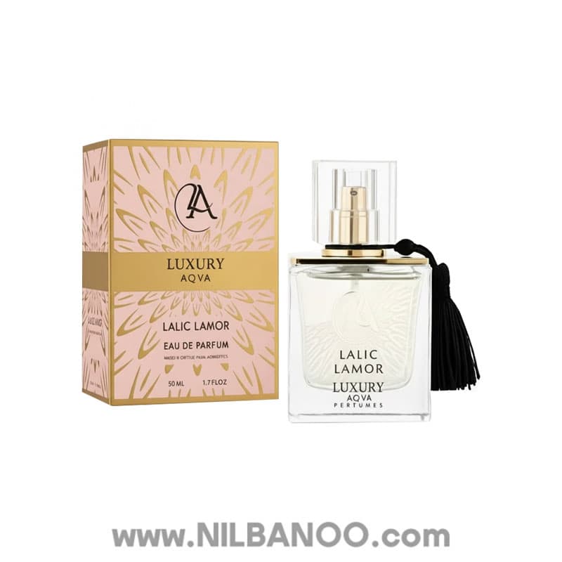 لالیک لامور لاکچری آکوا ادکلن زنانه LALIC LAMOR LUXURY AQVA 50ML — تصویر ۳