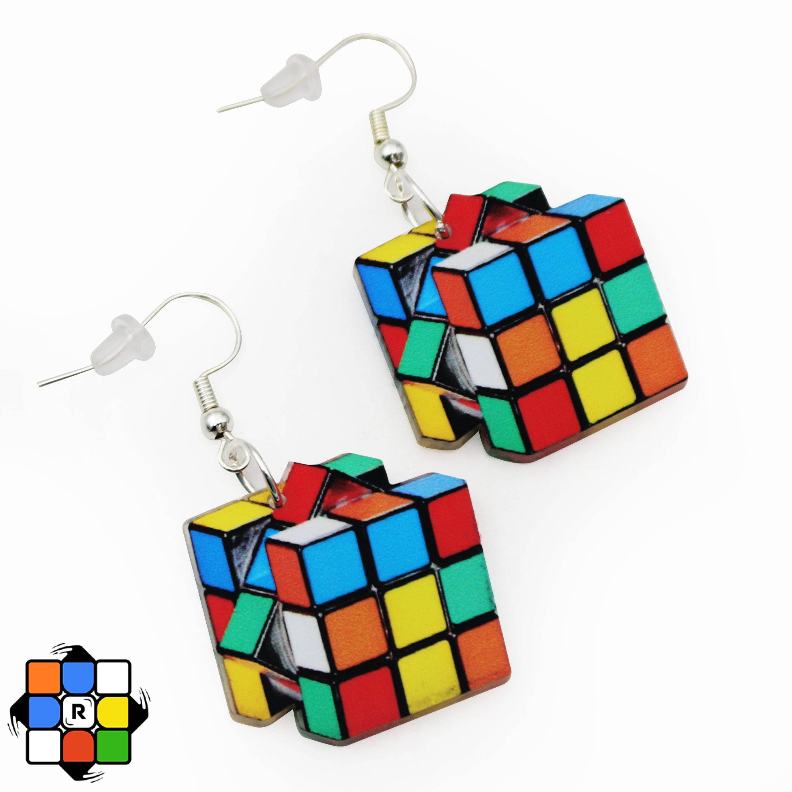 گوشواره روبیک 3×3 تخت