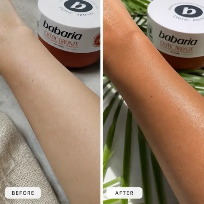 باباریا ژل برنزه کننده حجم 300 میل SPF15 هویج Babaria Carrot SPF15 Tanning Jelly — تصویر ۸