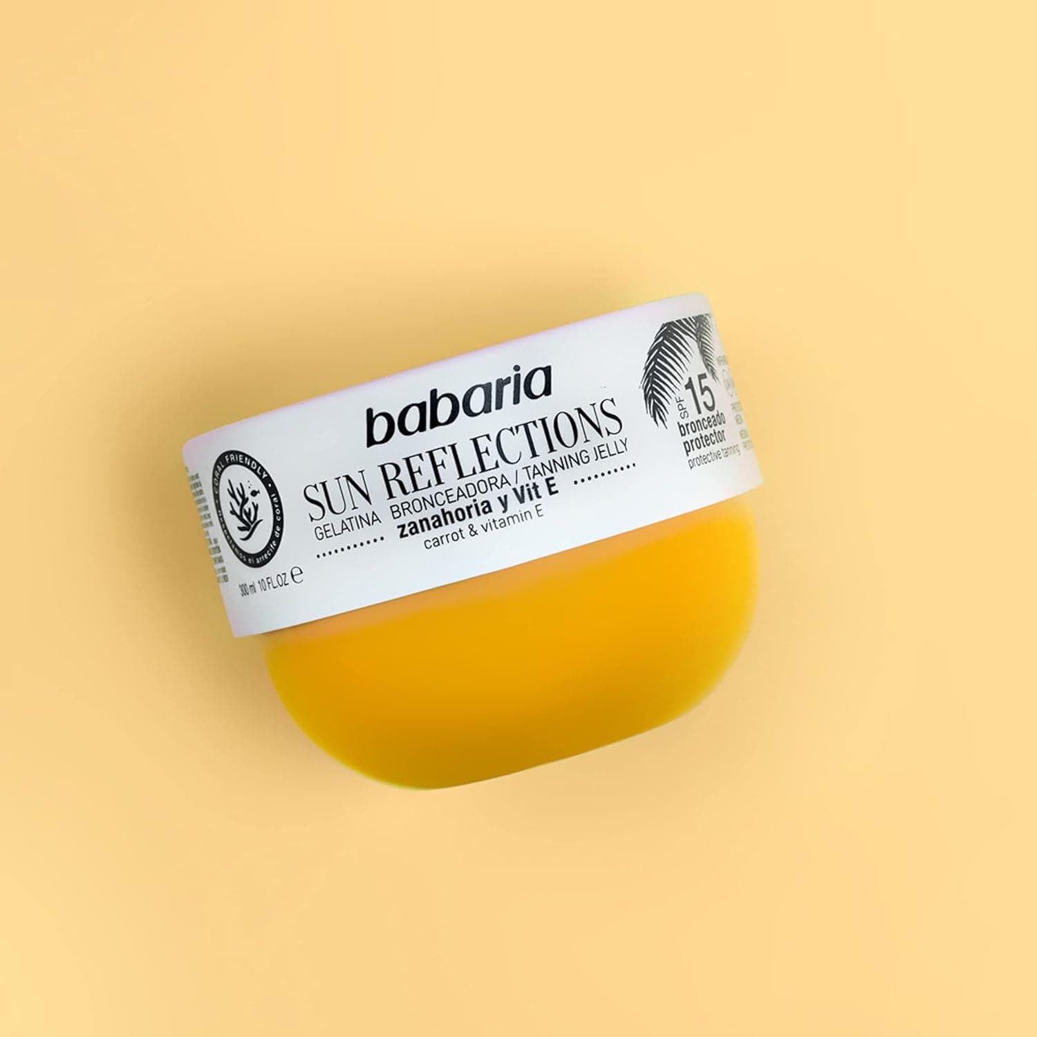 باباریا ژل برنزه کننده حجم 300 میل SPF15 هویج Babaria Carrot SPF15 Tanning Jelly — تصویر ۴