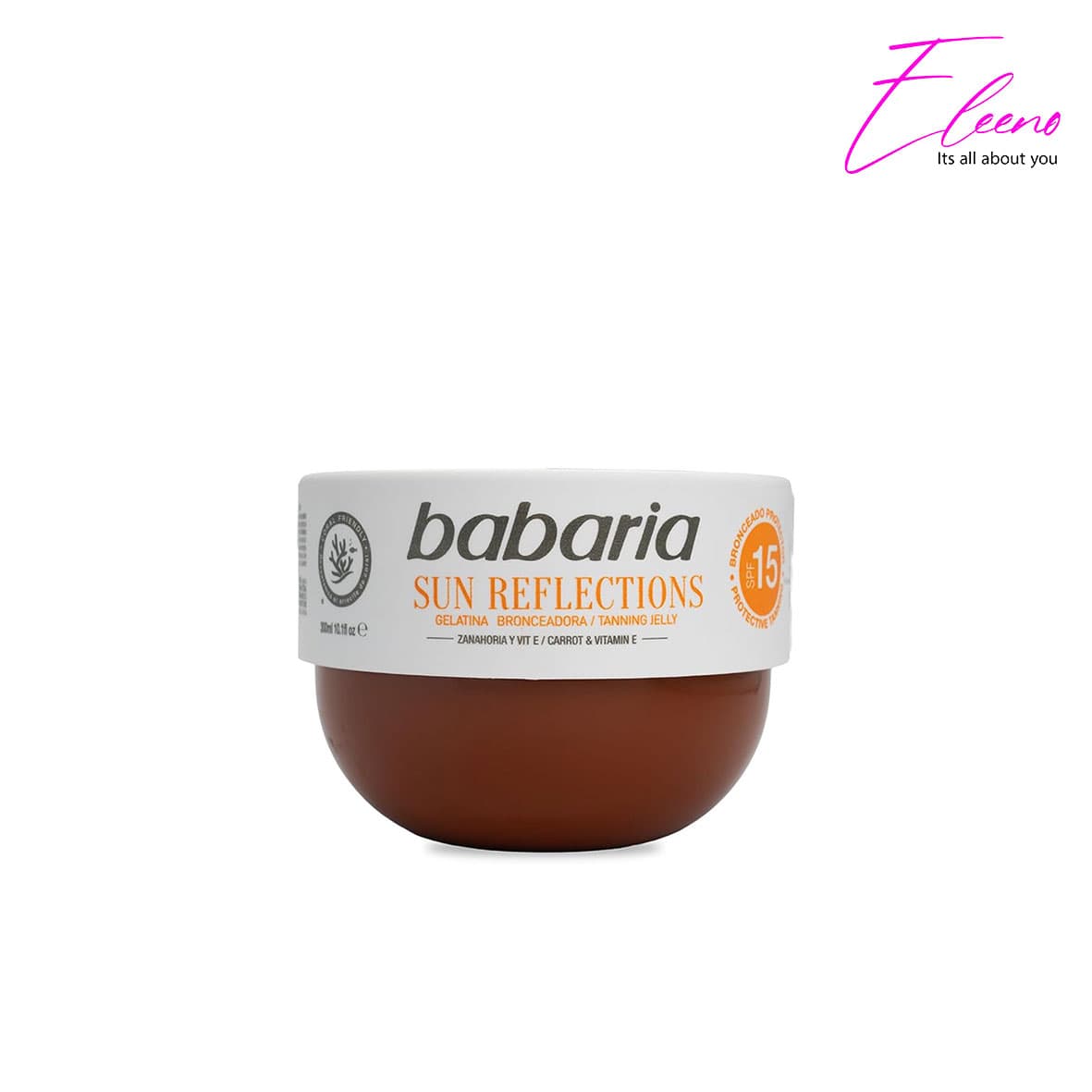 باباریا ژل برنزه کننده حجم 300 میل SPF15 هویج Babaria Carrot SPF15 Tanning Jelly — تصویر ۱۲