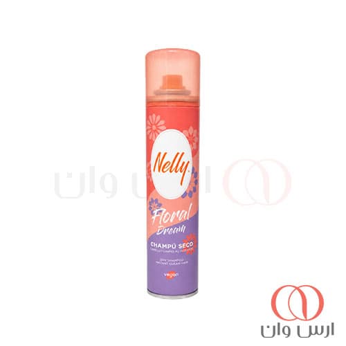 نلی شامپو خشک با رایحه گلی ملایم 200 میل Floral Dream — تصویر ۲