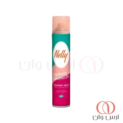 نلی شامپو خشک با رایحه رزبری و مارشمالو 200 میل Raspberry & Marshmallow — تصویر ۲
