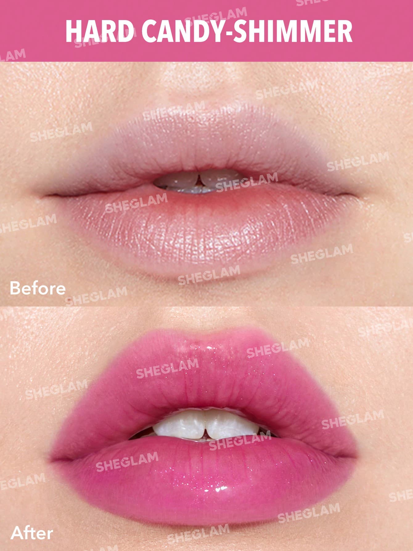 تینت بالم لب مایع براش دار شیگلم sheglam glow addict lip balm — تصویر ۸