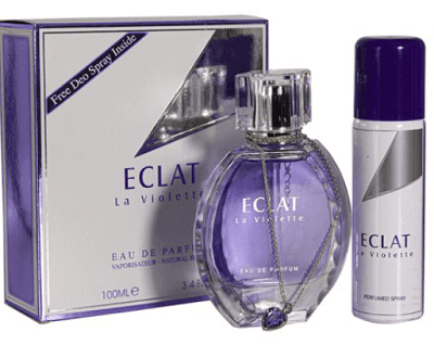 اکلت لا ویولت ادکلن فراگرنس ورد زنانه همراه با اسپری بدن ECLAT La Violette FRAGRANCE 100ML