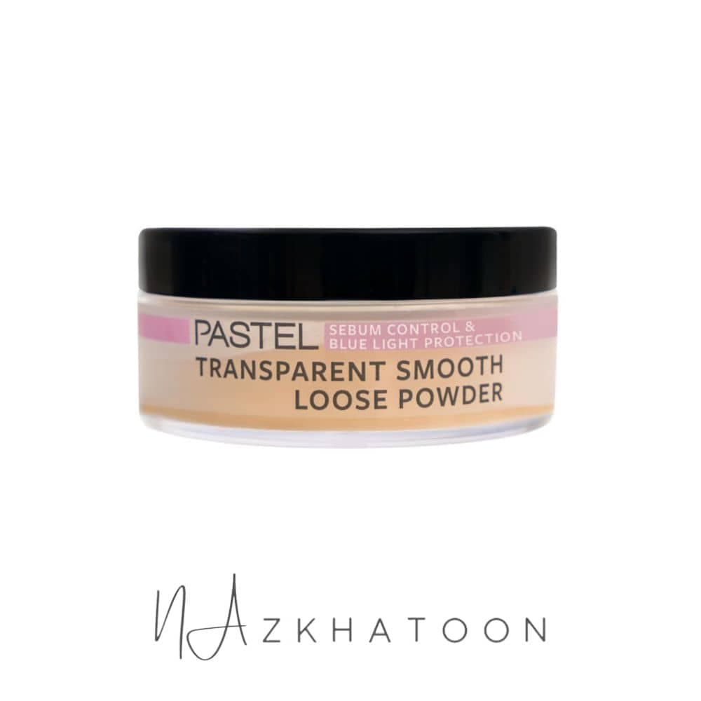 پاستل پودر فیکس رنگ بژ ملایم شماره 101 TRANSPARENT SMOOTH LOOSE POWDER — تصویر ۲