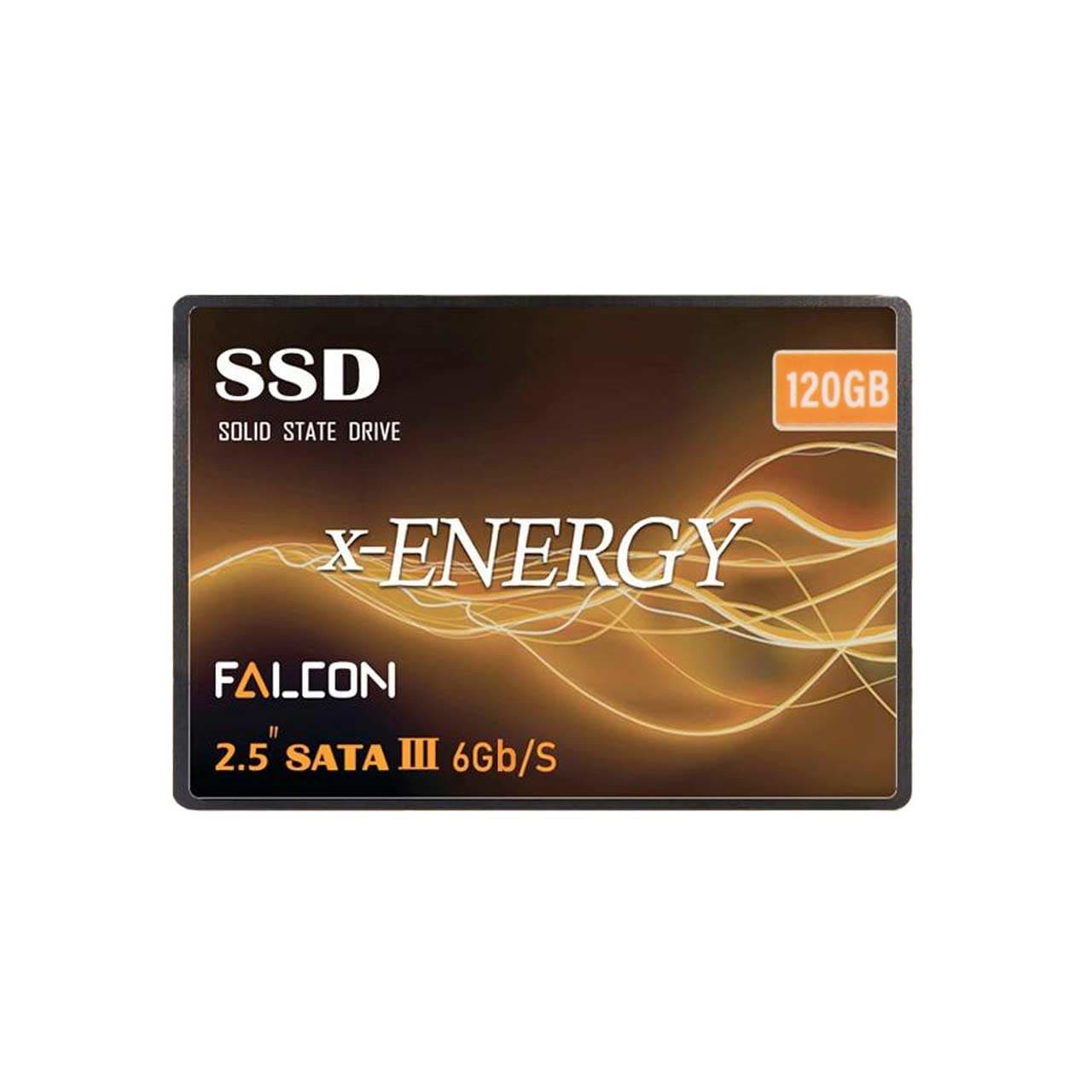 هارد X-ENERGY SSD مدل Falcon ظرفیت 120GB – مشکی (گارانتی IPM) — تصویر ۵