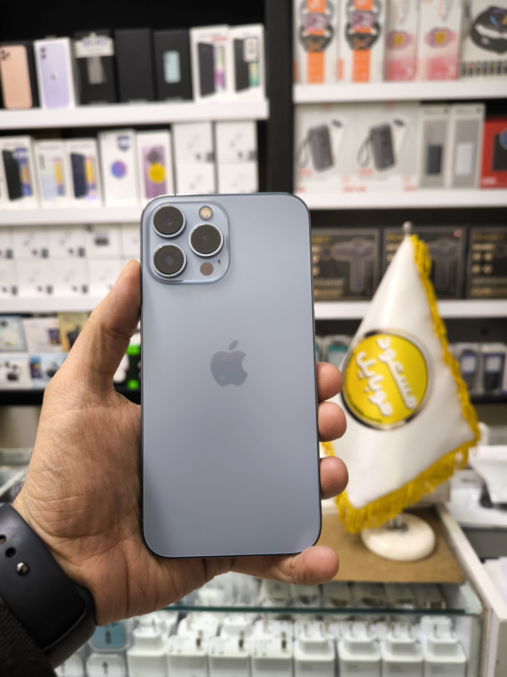 کارکرده تمیز ـ استوک ـ گوشی اپل iPhone 13 Pro Max ظرفیت 256 – با رجیستر – دو سیم ZAA – باتری 85 — تصویر ۶