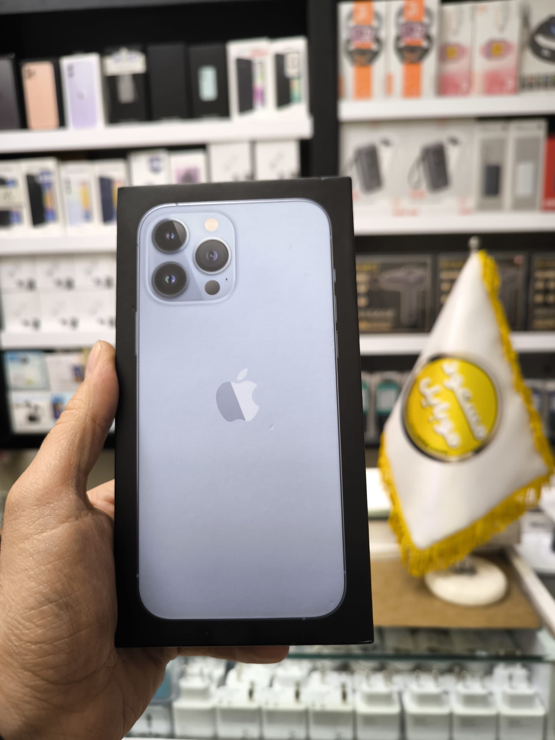 کارکرده تمیز ـ استوک ـ گوشی اپل iPhone 13 Pro Max ظرفیت 256 – با رجیستر – دو سیم ZAA – باتری 85 — تصویر ۲