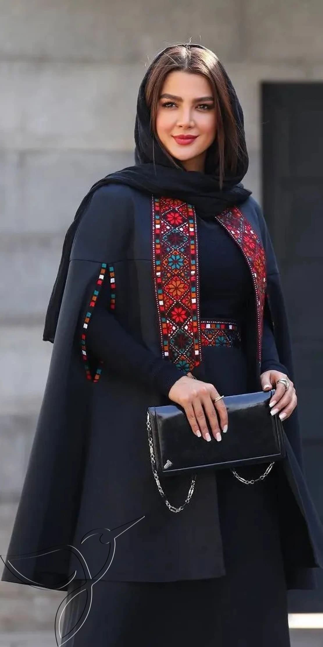 ست شنل دامن زنانه کد 2298 — تصویر ۴