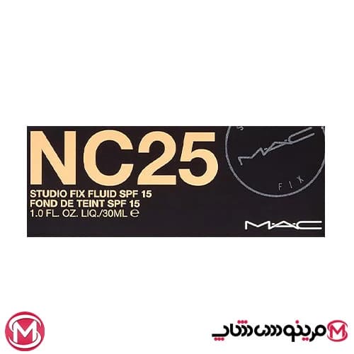 کرم پودر مک nc25 حجم 30 — تصویر ۴