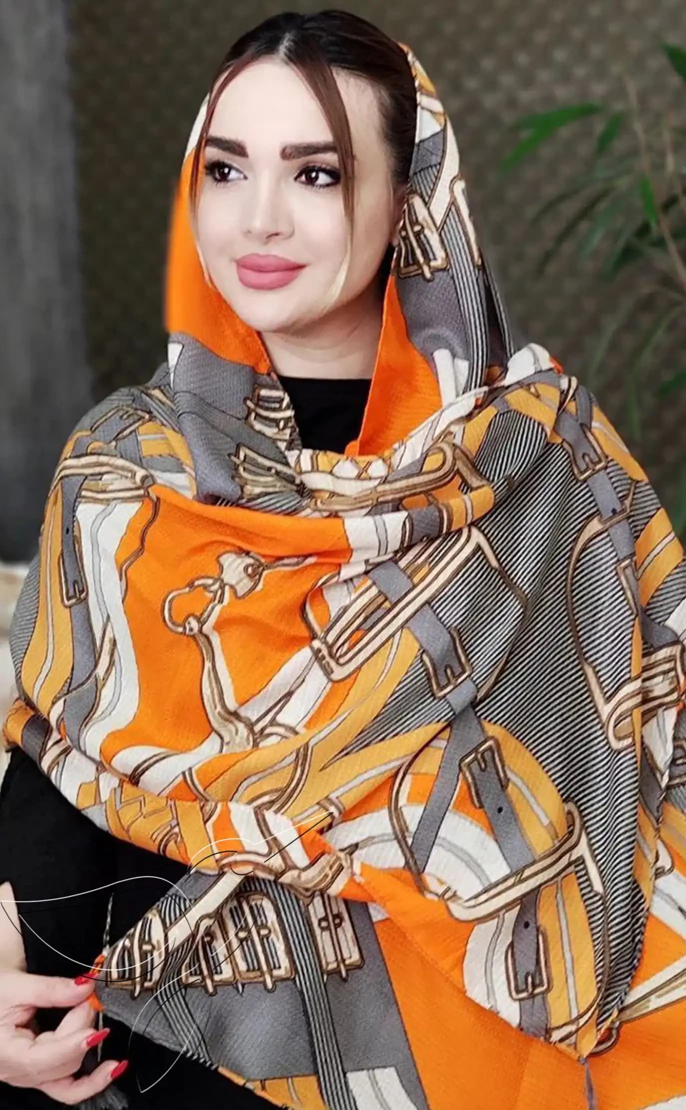 روسری زنانه کد 2306
