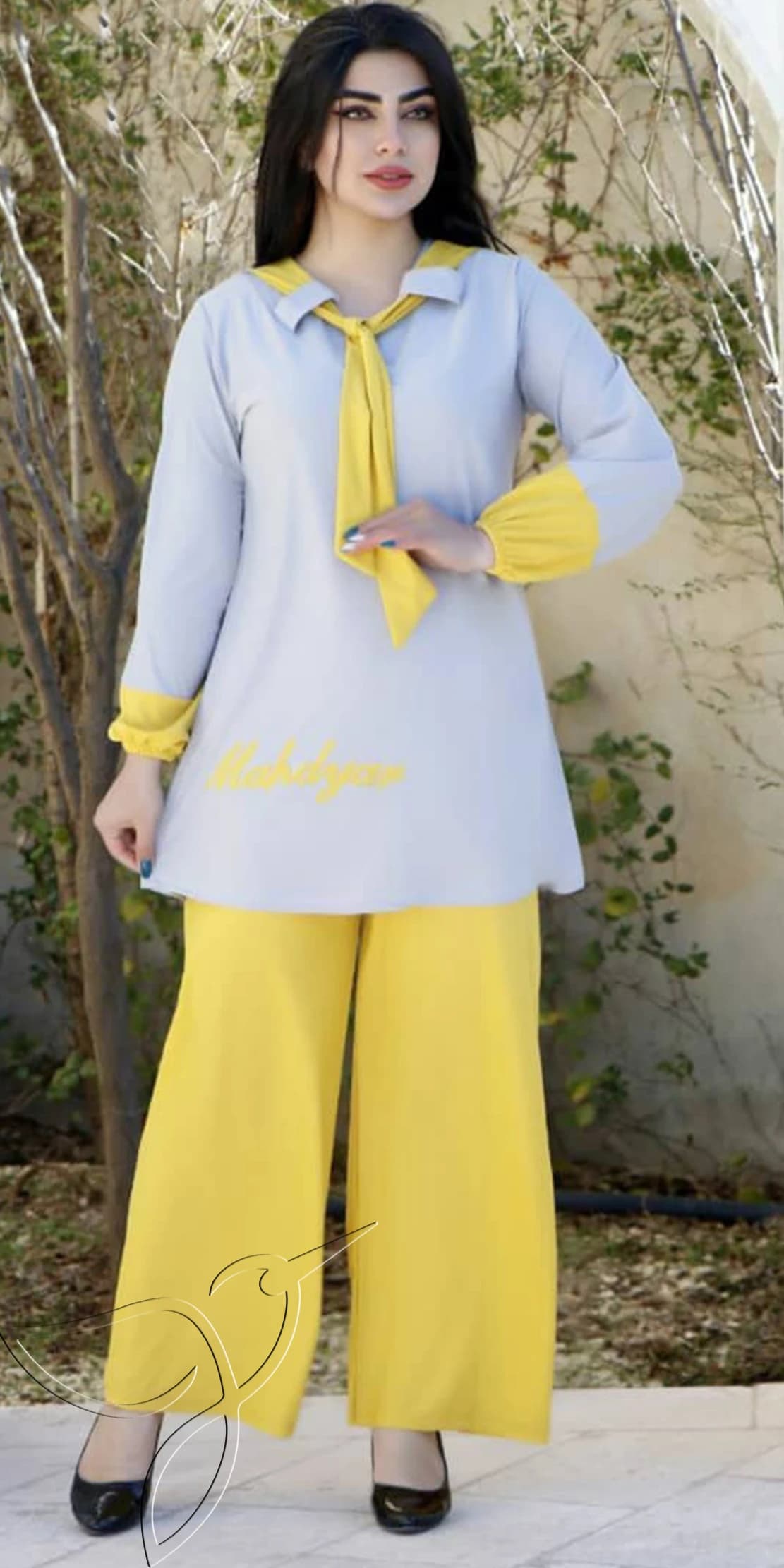 ست تونیک شلوار زنانه کد 2299 — تصویر ۲