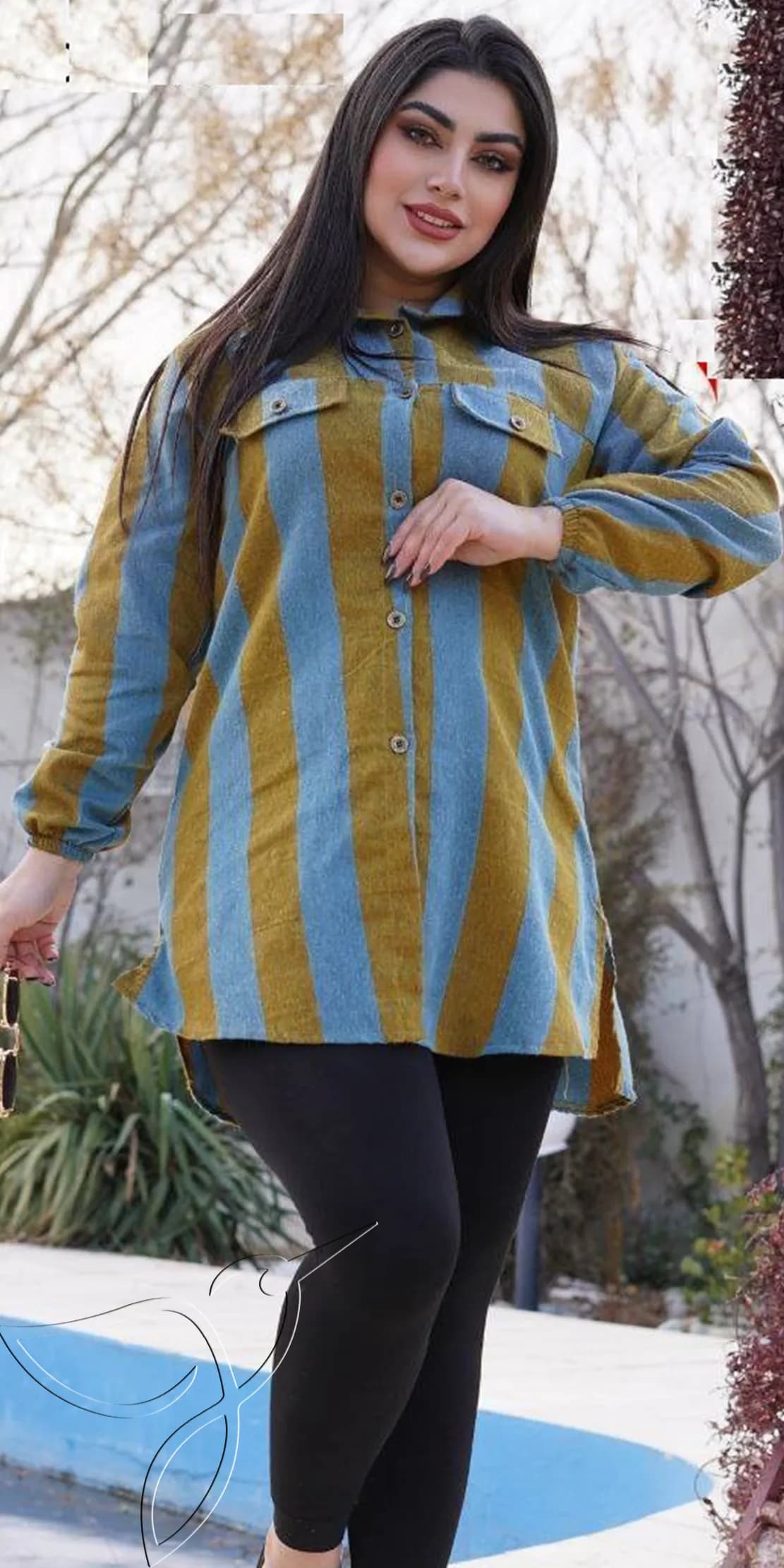 مانتو زنانه کد 2297 — تصویر ۴