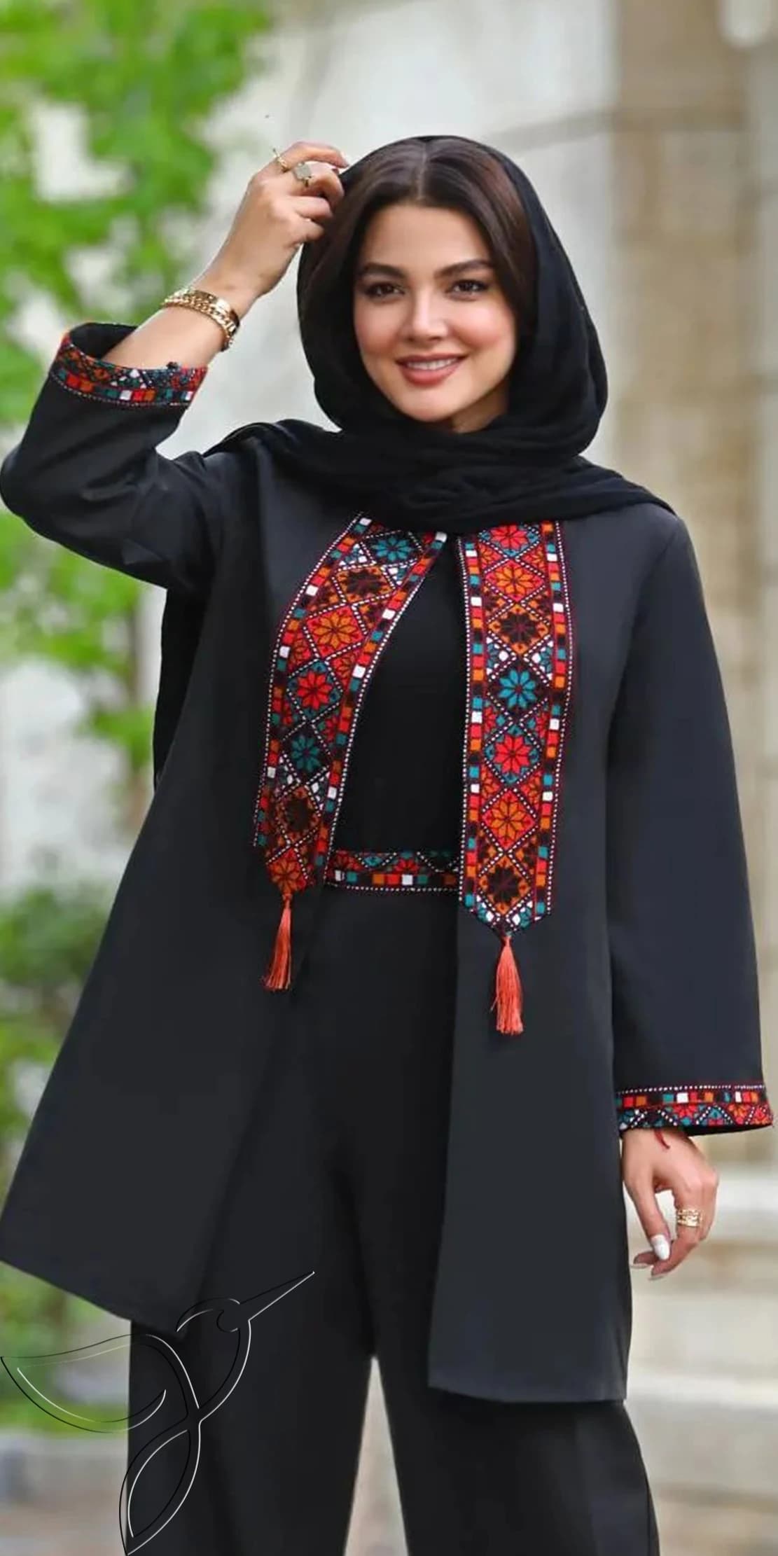 ست مانتو شلوار زنانه کد 2291 — تصویر ۲