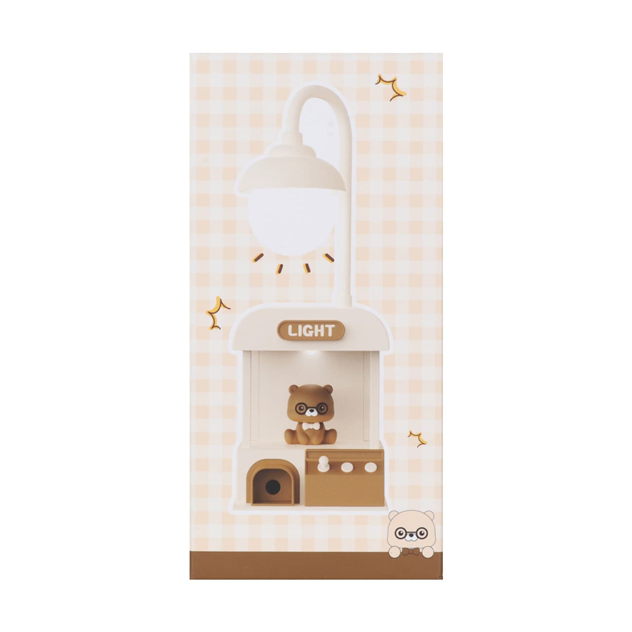 چراغ خواب رومیزی طرح خرس مدل YM621 – کرم — تصویر ۱۰