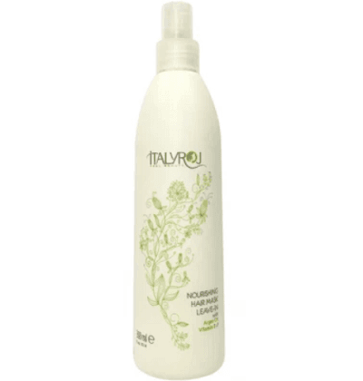 ایتالی رژ اسپری شیر مو مغذی مدل Nourishing حاوی آرگان و ویتامین E+F حجم 300 میل Italyroj Nourishing Hair Mask — تصویر ۲
