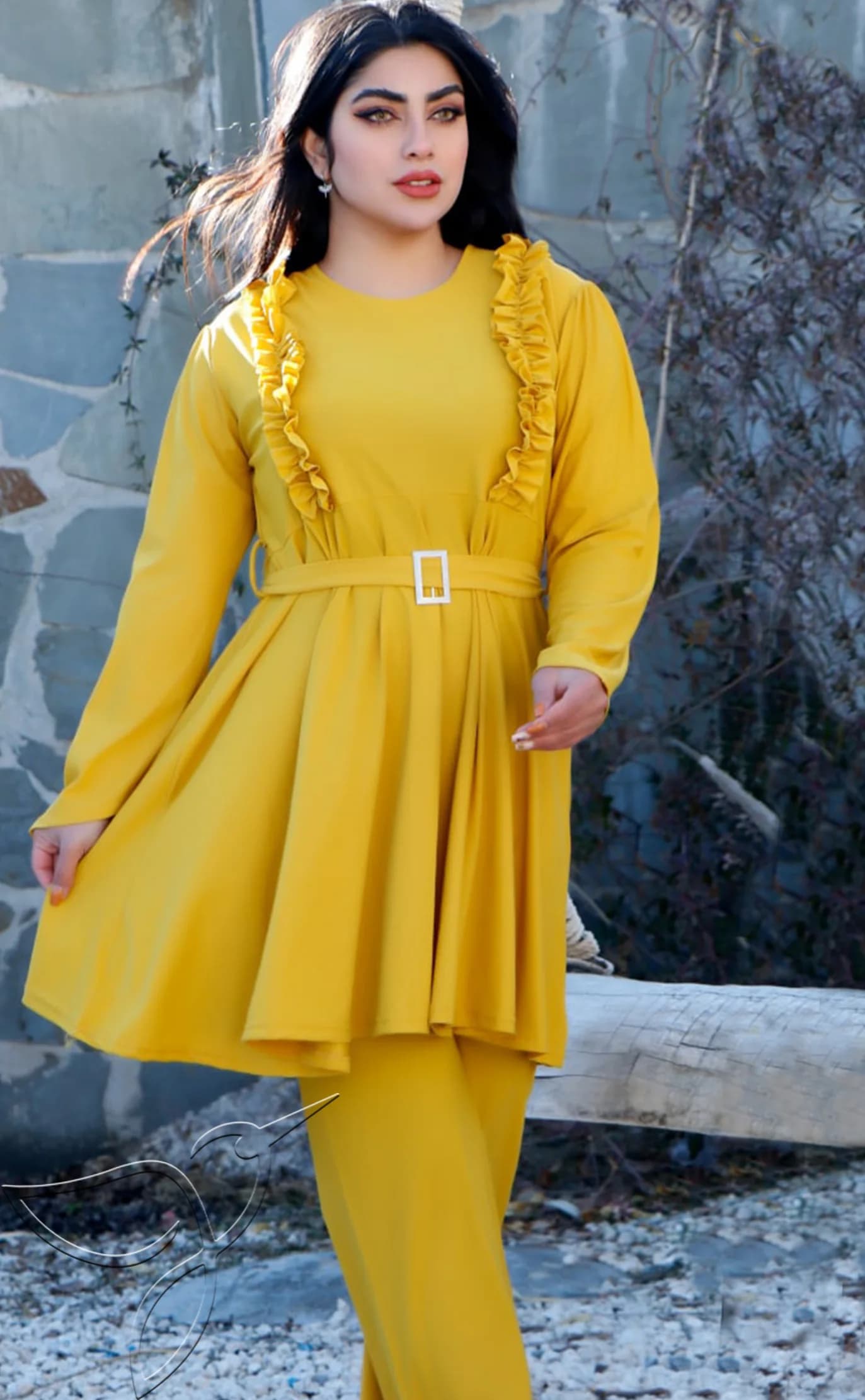 ست تونیک شلوار زنانه کد 2268