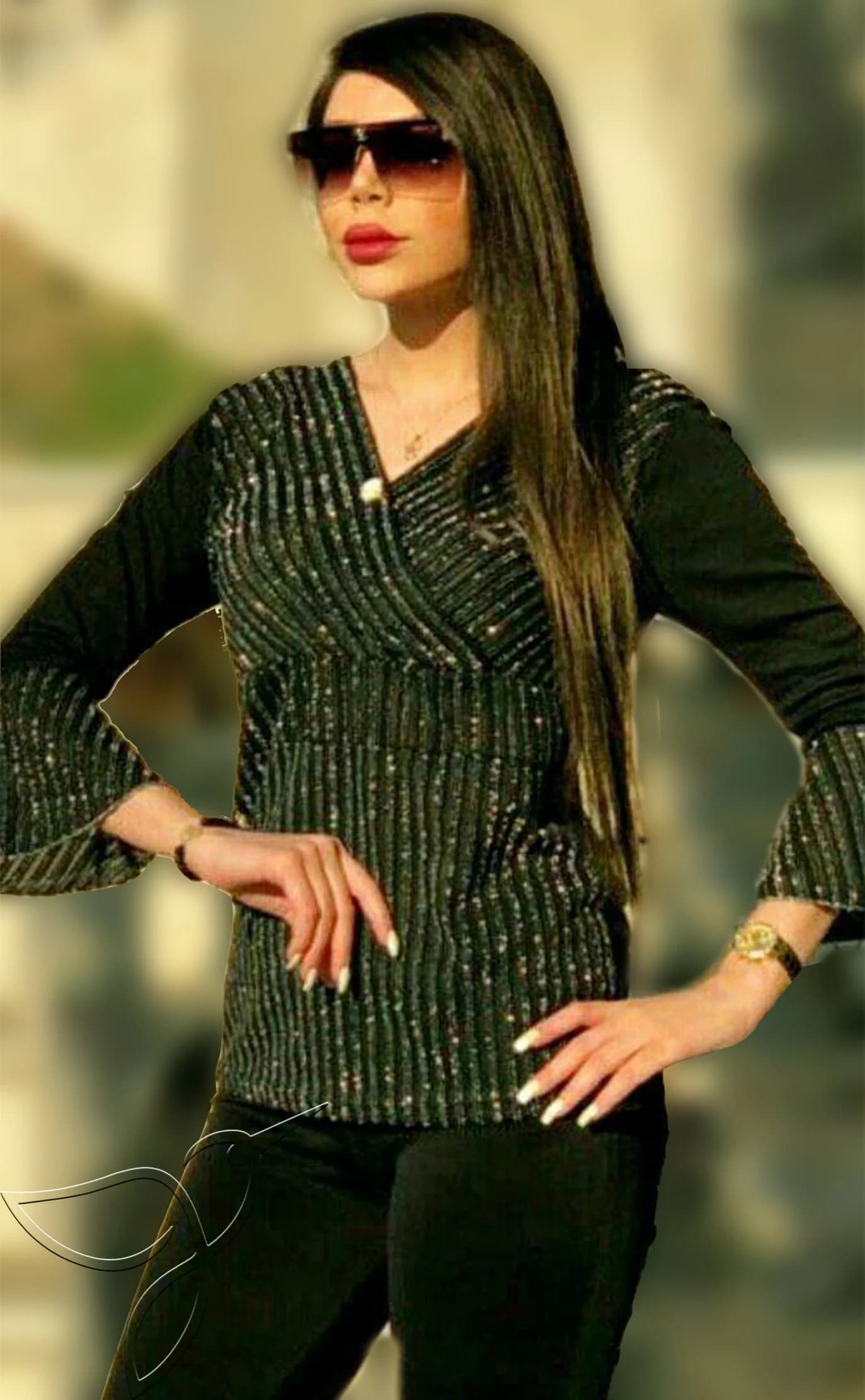 بلوز زنانه کد 2184 — تصویر ۳