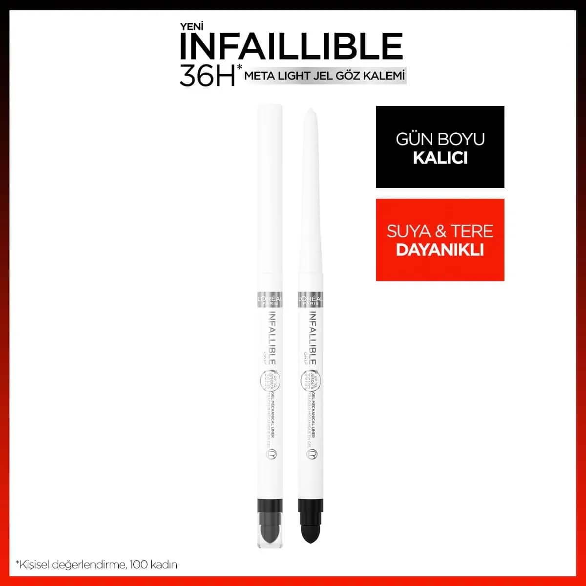 مداد چشم لورال اینفالیبل Polar White — تصویر ۶