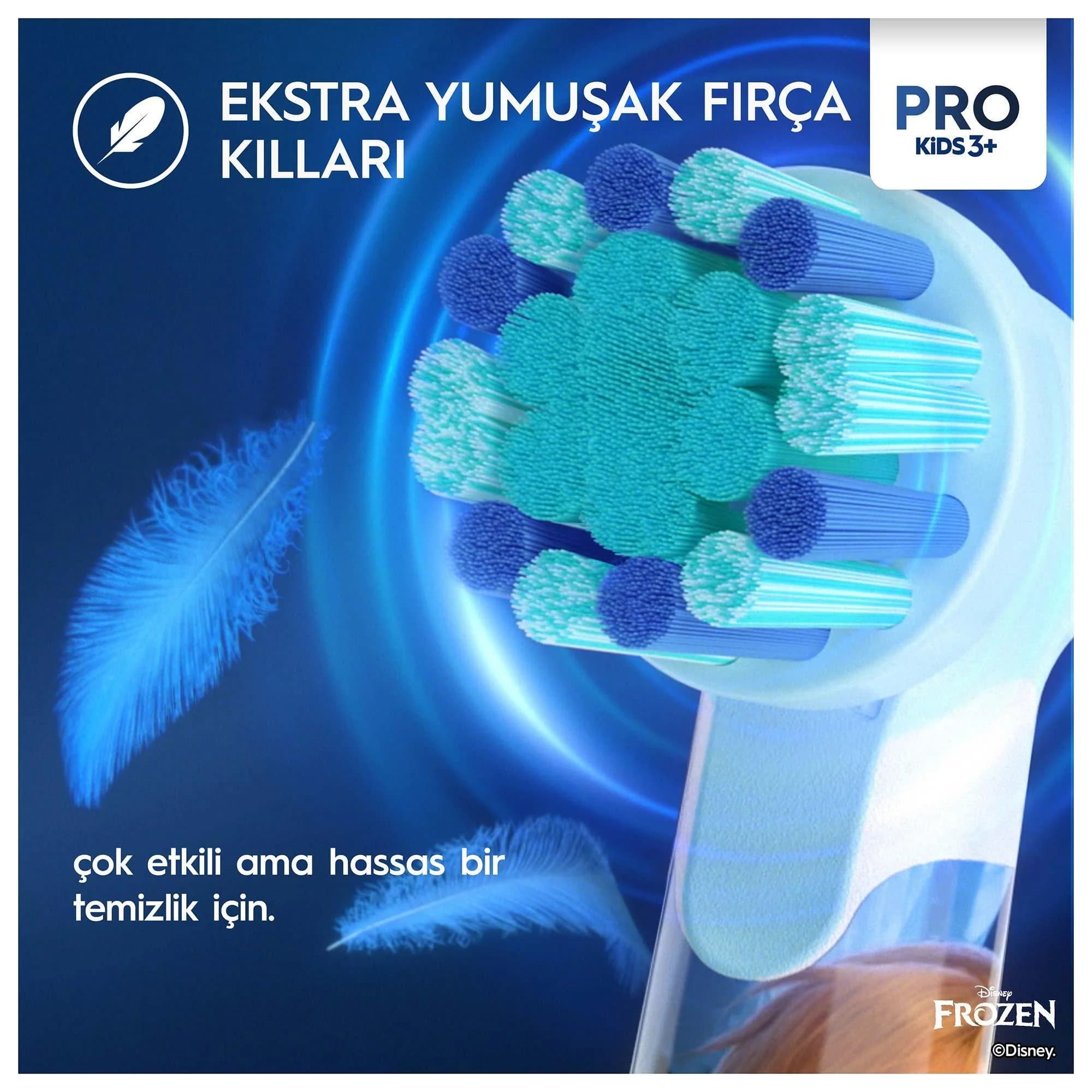 مسواک برقی کودک اورال بی مدل Frozen Pro — تصویر ۴
