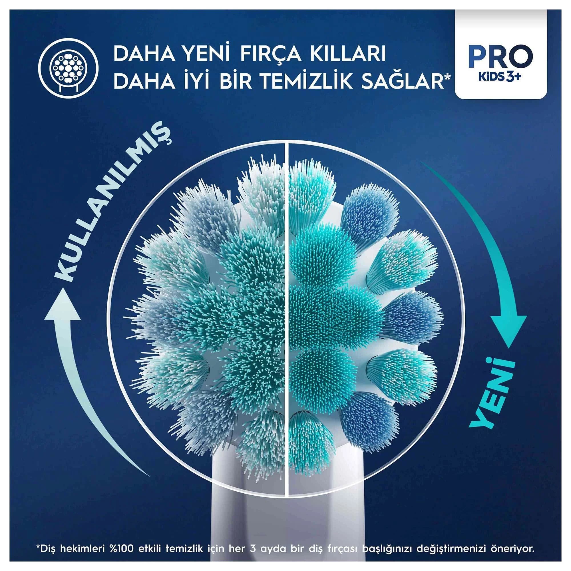 مسواک برقی کودک اورال بی مدل Spiderman Pro — تصویر ۳