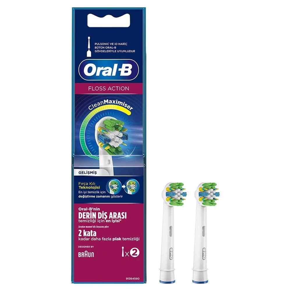 سری یدکی مسواک برقی اورال بی مدل Floss Action