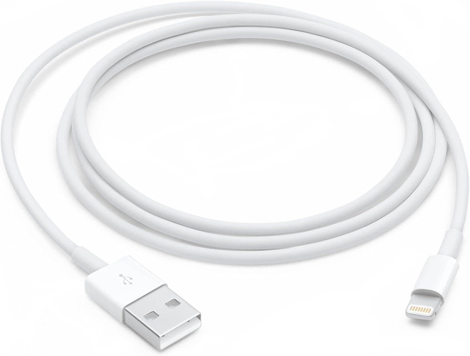 کابل شارژ آیفون اصلی | iPHONE ORIGINAL Lightning to USB CABLE+گارانتی شرکت دات نو — تصویر ۵
