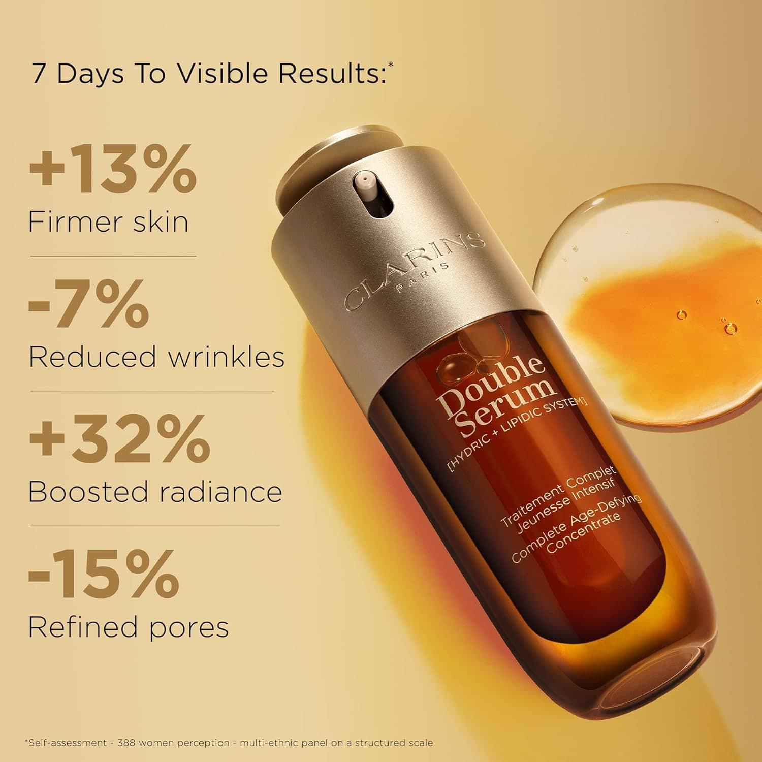 سرم ضد چروک کلارنس Double Serum حجم 50 — تصویر ۱۱