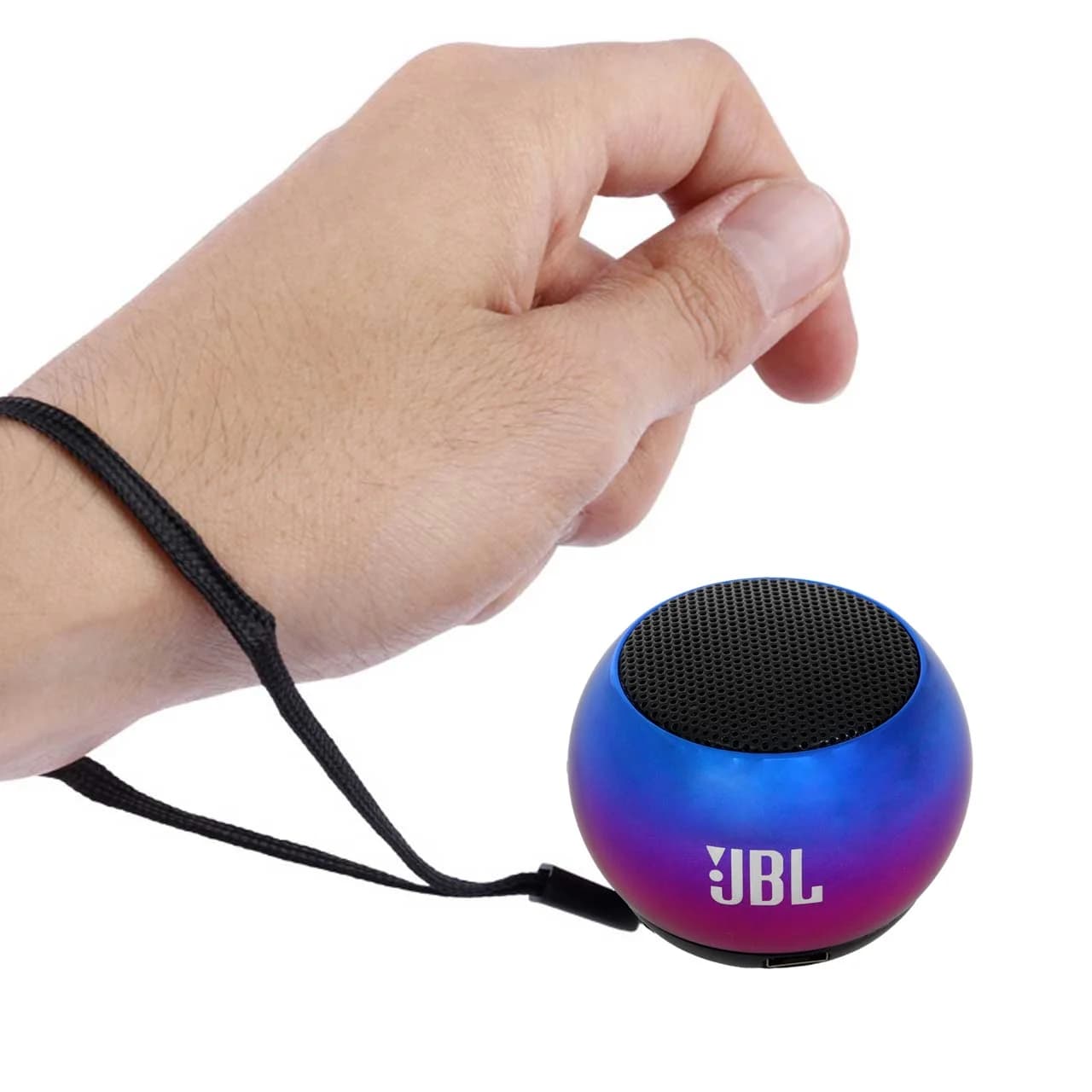 اسپیکر پرتابل JBL مدل Mini M3Plus TF CARD – بنفش آبی — تصویر ۸